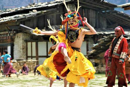 JAMBAY LHAKHANG FESTIVAL (NAKED DANCE)